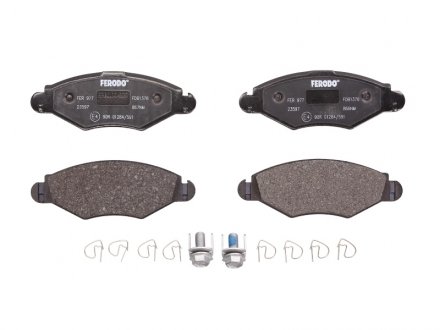 Комплект тормозных колодок, дисковый тормоз FERODO FDB1378