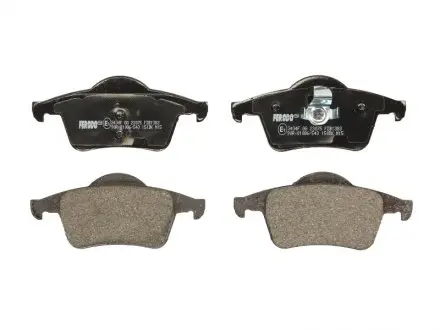 Комплект тормозных колодок, дисковый тормоз FERODO FDB1383