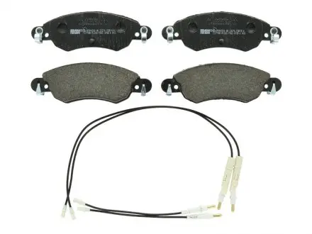 Комплект гальмівних колодок, дискове гальмо FERODO FDB1410