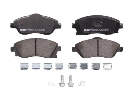 Комплект тормозных колодок, дисковый тормоз FERODO FDB1424