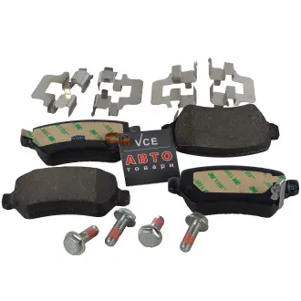 Комплект гальмівних колодок, дискове гальмо FERODO FDB1521