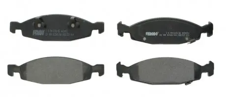 Комплект тормозных колодок, дисковый тормоз FERODO FDB1523