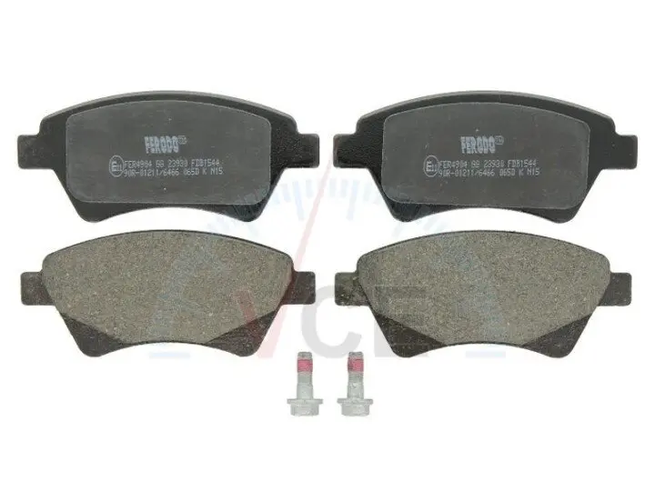 Фото 1 - Комплект тормозных колодок, дисковый тормоз FERODO FDB1544 Комплект тормозных колодок, дисковый тормоз FERODO FDB1544 (фото 1)