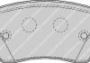 Комплект тормозных колодок, дисковый тормоз FERODO FDB1617 (фото 2)