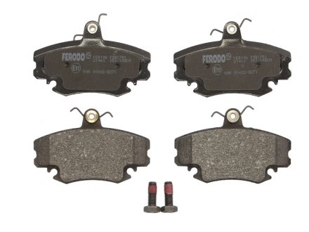 Комплект тормозных колодок, дисковый тормоз FERODO FDB1781 (фото 1)