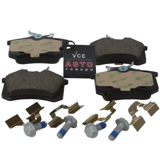 Комплект тормозных колодок, дисковый тормоз FERODO FDB1788