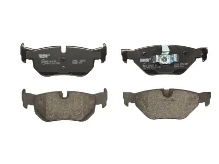 Комплект тормозных колодок, дисковый тормоз FERODO FDB1807