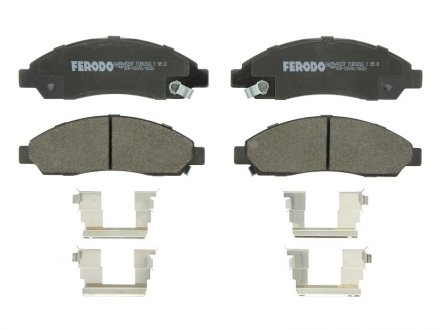 Комплект тормозных колодок, дисковый тормоз FERODO FDB1816 (фото 1)