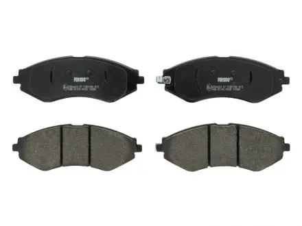 Комплект тормозных колодок, дисковый тормоз FERODO FDB1905