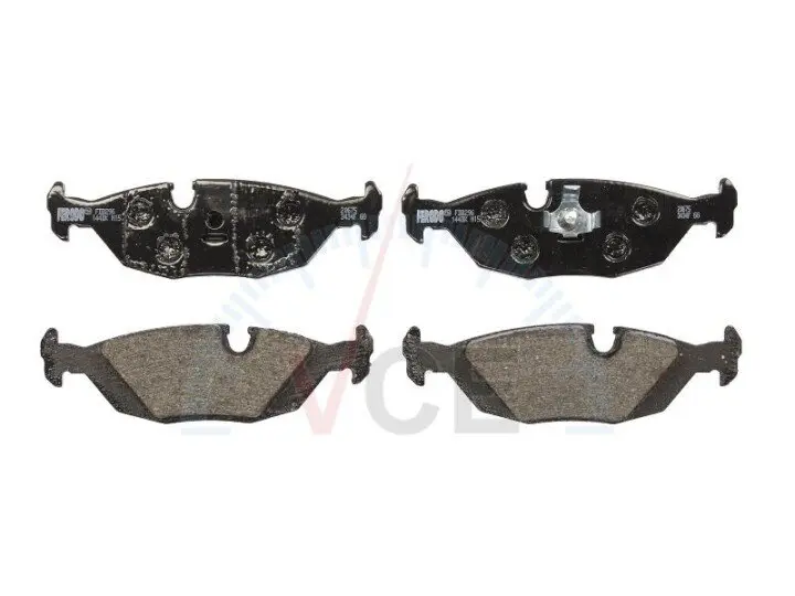 Фото 1 - Комплект гальмівних колодок, дискове гальмо FERODO FDB296 Комплект гальмівних колодок, дискове гальмо FERODO FDB296 (фото 1)