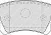 Комплект гальмівних колодок, дискове гальмо FERODO FDB4058 (фото 2)