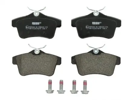 Комплект тормозных колодок, дисковый тормоз FERODO FDB4224