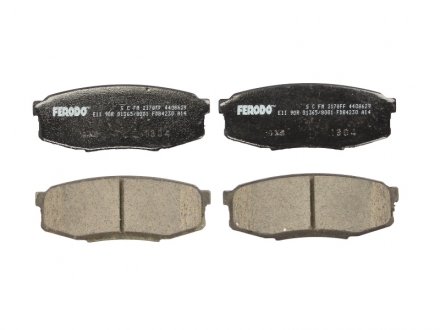 Комплект гальмівних колодок, дискове гальмо FERODO FDB4230
