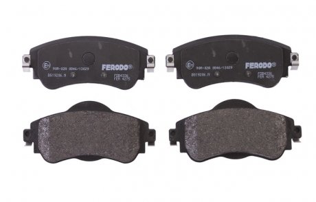 Комплект тормозных колодок, дисковый тормоз FERODO FDB4336