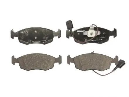Комплект тормозных колодок, дисковый тормоз FERODO FDB4353