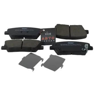 Комплект тормозных колодок, дисковый тормоз FERODO FDB4391