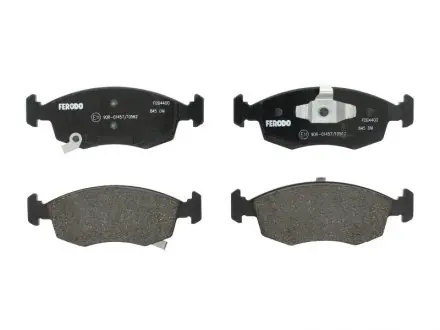 Комплект тормозных колодок, дисковый тормоз FERODO FDB4400