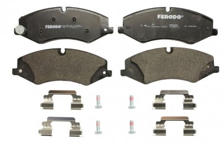 Комплект тормозных колодок, дисковый тормоз FERODO FDB4455 (фото 1)