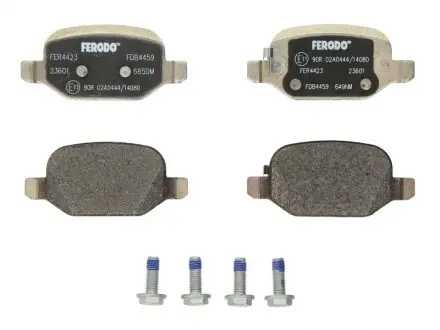 Комплект тормозных колодок, дисковый тормоз FERODO FDB4459