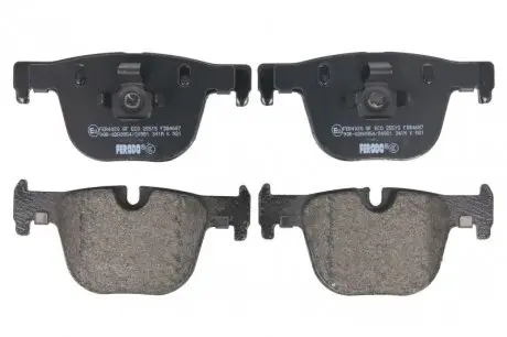 Комплект тормозных колодок, дисковый тормоз FERODO FDB4687