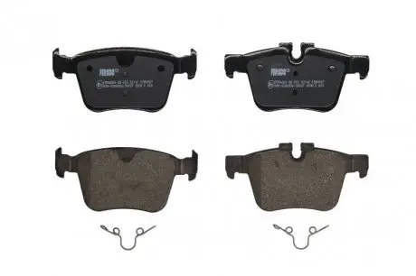 Комплект тормозных колодок, дисковый тормоз FERODO FDB4927