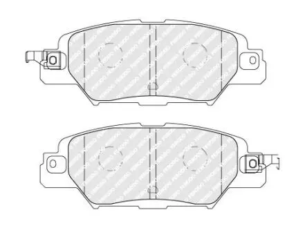 Колодки тормозные дисковые. FERODO FDB5116