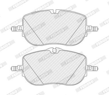 Гальмівні колодки FERODO FDB5493