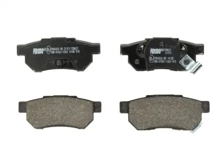 Комплект тормозных колодок, дисковый тормоз FERODO FDB621