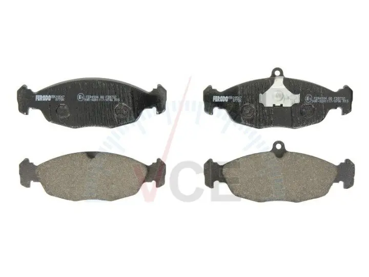 Комплект гальмівних колодок, дискове гальмо FERODO FDB732 (фото 1)