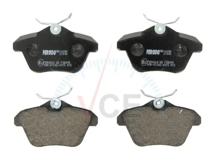 Фото 1 - Гальмівні колодки дискові. FERODO FDB995 Гальмівні колодки дискові. FERODO FDB995 (фото 1)