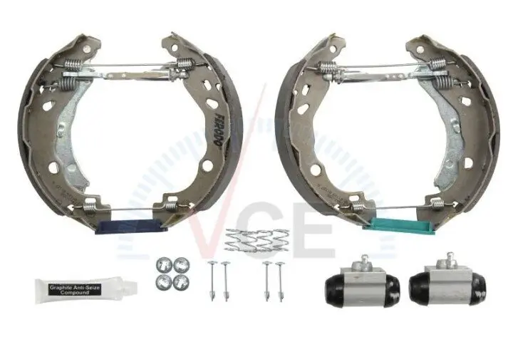 Комплект гальмівних колодок FERODO FMK608 (фото 1)