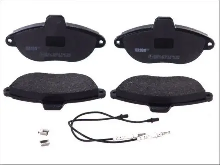 Комплект тормозных колодок, дисковый тормоз FERODO FVR1002