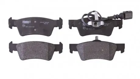 Комплект тормозных колодок, дисковый тормоз FERODO FVR1647