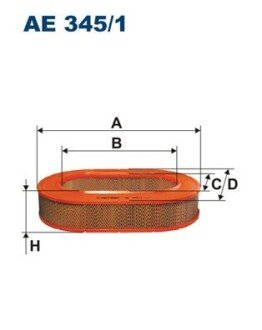 Воздушный фильтр FILTRON AE345/1