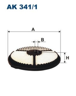 Воздушный фильтр FILTRON AK341/1