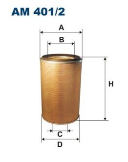 Воздушный фильтр FILTRON AM401/2