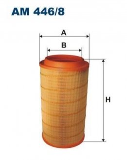 Повітряний фільтр FILTRON AM446/8 (фото 1)