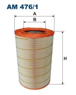 Повітряний фільтр FILTRON AM476/1 (фото 1)