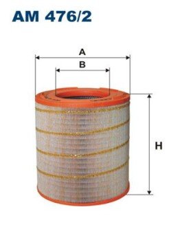 Повітряний фільтр FILTRON AM476/2