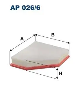 Повітряний фільтр FILTRON AP026/6
