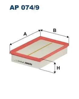 Воздушный фильтр FILTRON AP074/9