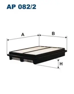 Повітряний фільтр FILTRON AP082/2