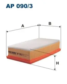 Воздушный фильтр FILTRON AP090/3