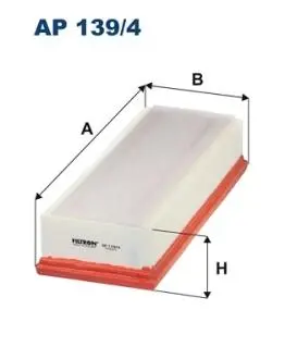 Воздушный фильтр FILTRON AP139/4