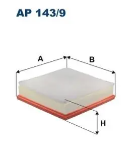 Воздушный фильтр FILTRON AP143/9
