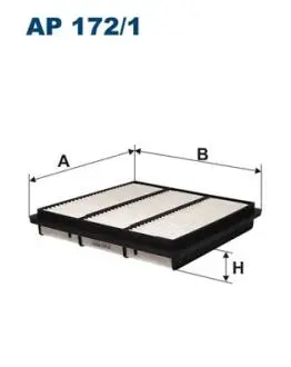 Воздушный фильтр FILTRON AP172/1