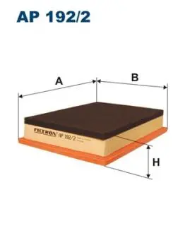 Воздушный фильтр FILTRON AP192/2
