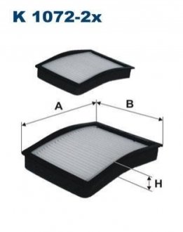 Фильтр салона FILTRON K1072-2X