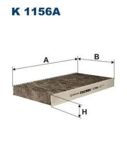 Фильтр салона FILTRON K1156A