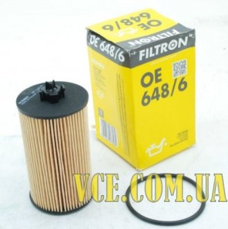Масляный фильтр FILTRON OE648/6 (фото 1)